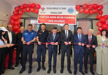 Gölbaşı’nda TÜBİTAK Bilim Fuarı açıldı