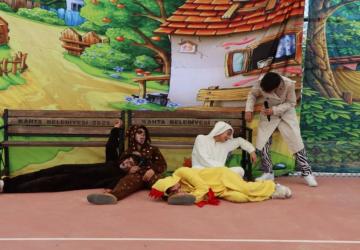 Kahta’da ‘Bremen Mızıkacıları’ tiyatrosu sahnelendi