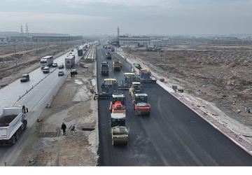 Konya Büyükşehir Tramvay Hattı Çalışmaları Devam Eden Aslım Caddesi'nde Yoğun Asfaltlama Çalışması Yapıyor