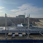 Santralin 5. Güç Ünitesi'nin reaktör binasının temeline beton dökümüne başlandı