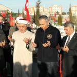 Ali Yerlikaya Adıyaman Yeni Mezarlığı’nda deprem şehitlerini andı