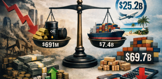 Cari Açık 25,2 Milyar Dolara İndi