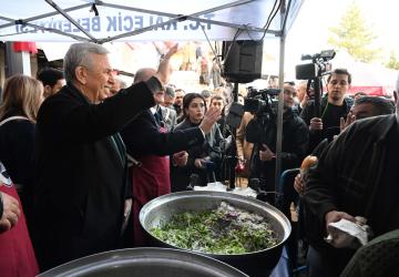 Başkan Yavaş Kalecik’te Hamsi Şöleni’ne Konuk Oldu