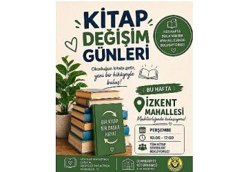 Buca'da “Kitap Değişim Günleri" başlıyor