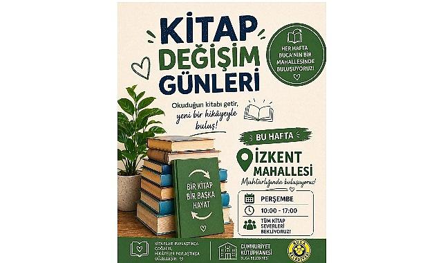 Buca'da “Kitap Değişim Günleri" başlıyor