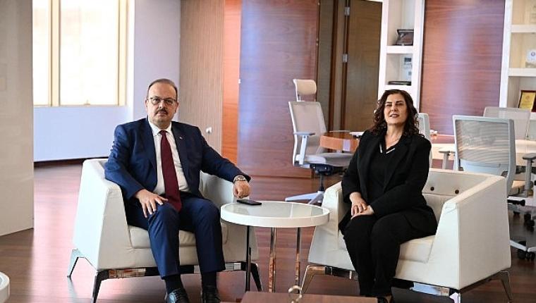 Başkan Çerçioğlu'na Vali Canbolat'tan Ziyaret