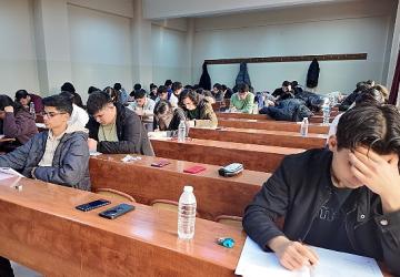 MSÜ Adayları İçin Gerçek Koşullarda Deneme Sınavı Yapıldı