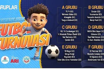 Nevşehir Belediyesi'nden İlkokullar Arası 23 Nisan Futbol Turnuvası