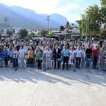 Minik öğrencilerden muhteşem dans gösterisi