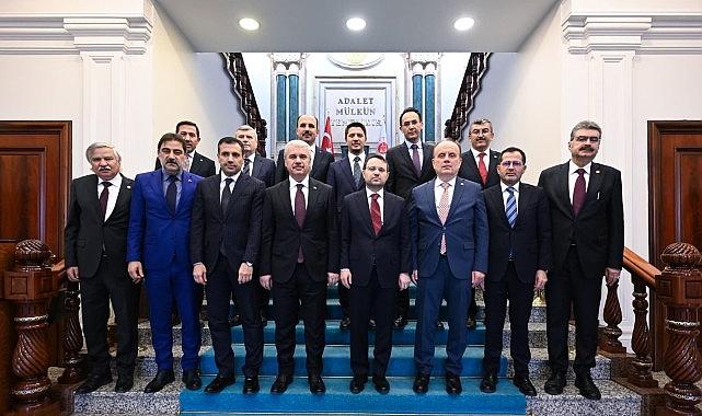 Konya Heyeti Adalet Bakanı Akın Gürlek'e Hayırlı Olsun Ziyaretinde Bulundu