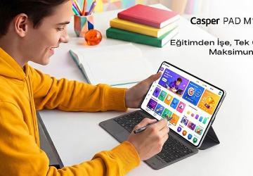 Kalem ve Klavye Kutudan Çıkıyor: Casper PAD M10 Pro ile Üretkenlik Tek Cihazda