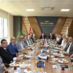Başkan Şadi Özdemir sanayicilerle buluştu