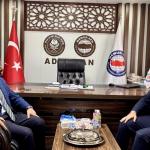 Mustafa Alkayış, Memur-Sen İl Temsilcisi Mehmet Demir’i ziyaret etti