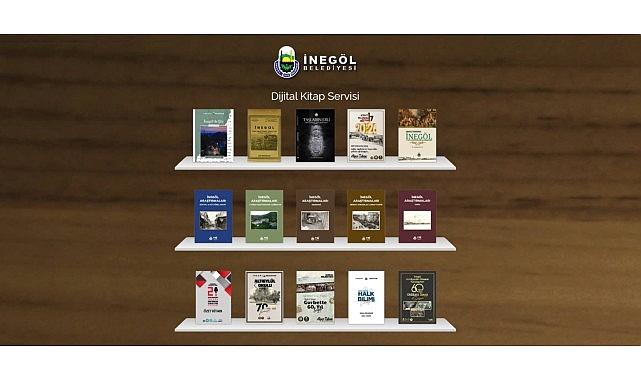 “İnegöl'de Şiir" İnegöl Belediyesi Dijital Kitaplığında Yerini Aldı