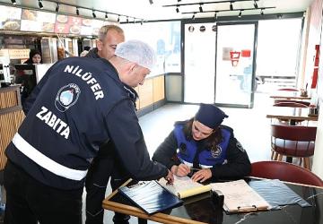 Nilüfer'de zincir restoranlara sıkı denetim