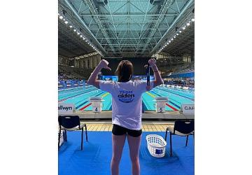 Team Akfen İnşaat Sporcusu Milli Yüzücü Meriç Uygun'dan Uluslararası Başarı