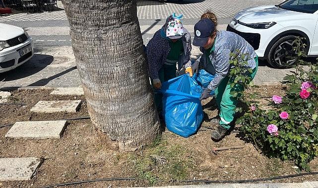 Güllük'te Bayram Öncesi Kapsamlı Bakım ve Temizlik Çalışması Yapıldı