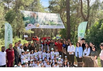 Kemer'de çevre temizliği etkinliği