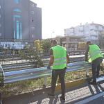 Büyükşehir'den Gazi Bulvarı'nda otokorkuluk çalışması