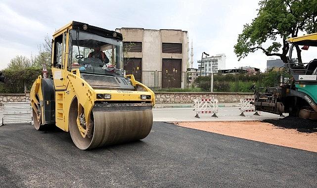 Osmangazi'den Hamitler'e 300 Tonluk Asfalt Desteği