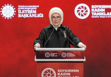 Emine Erdoğan: Gazze’nin üzerindeki karanlık aydınlığa dönecek