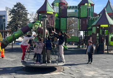 Adıyaman’da bahar havası: Aileler parklara akın etti