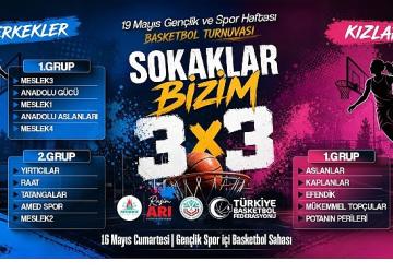 19 Mayıs Gençlik Haftası'nda Pota Heyecanı Sokağa Taştı