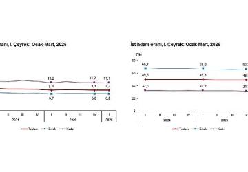 İşgücü İstatistikleri, I. Çeyrek: Ocak-Mart, 2026