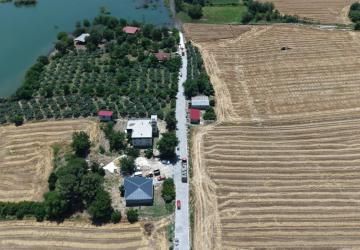 Andırın Kırsalında Yol Çalışmaları Hız Kesmeden Sürüyor