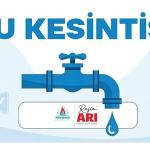 Cevher Dudayev Mahallesi'nde Su Kesintisi