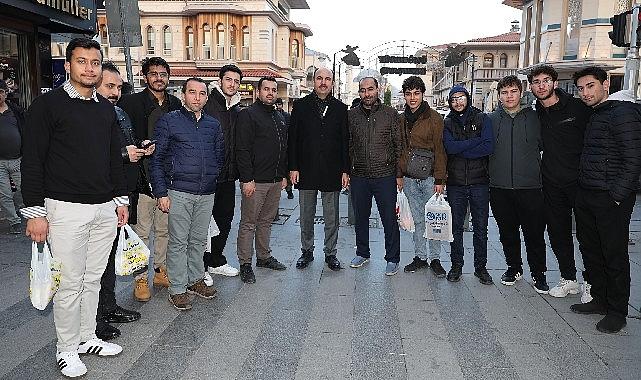Başkan Altay, Şeb-i Arus Etkinlikleri İçin Konya'ya Gelen Misafirlerle ve Esnafla Buluştu