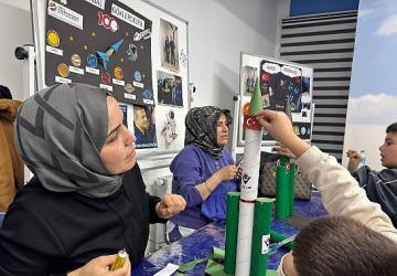 Canik'te Bayram Coşkusu Paylaşıldı: Aileler Atölyelerde Buluştu