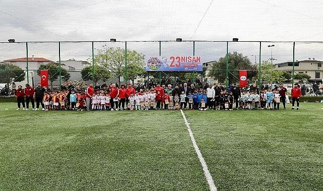 Menderes'te Minik Kramponlar Sahaya Çıktı