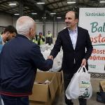 “Balkonlar Bostan Olsun" Projesinde Dağıtımlar Devam Ediyor