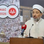 Diyanet İşleri Başkanı: 84 bin 942 vatandaşımız hac ibadeti için kutsal topraklarda olacak - Videolu Haber