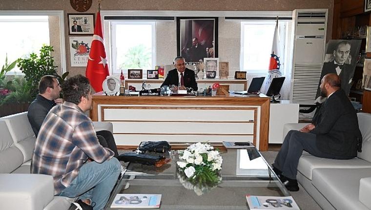 Öğretmenlerden Başkan Topaloğlu'na ziyaret