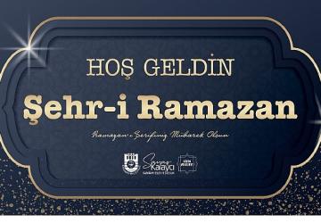 Belediye Başkanı Savaş Kalaycı'nın Ramazan Ayı Mesajı