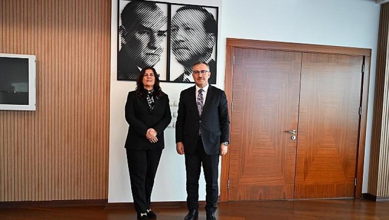 Başkan Çerçioğlu'na Merkez Disiplin Kurulu Başkanı Sarı'dan Ziyaret