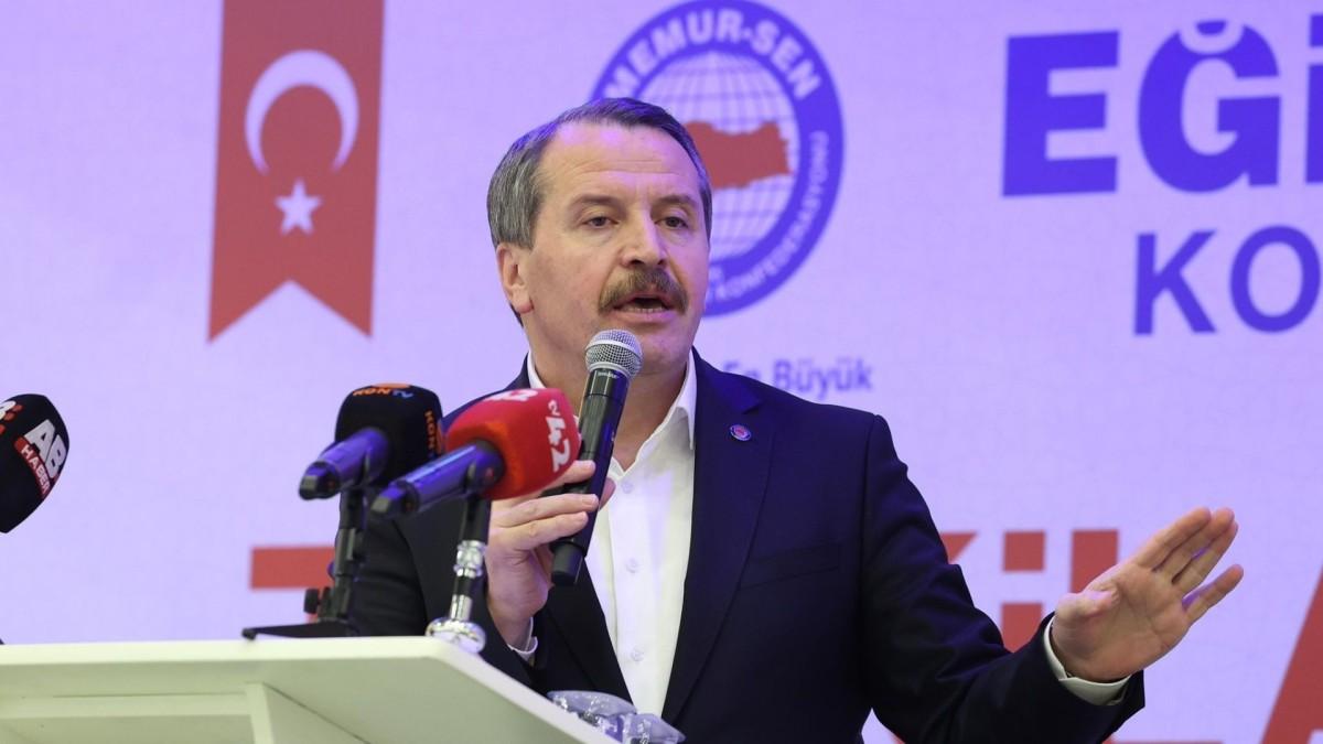 Ali Yalçın’dan hükümete çağrı: Kariyer zammı tamam, seyyanen zam zaruridir