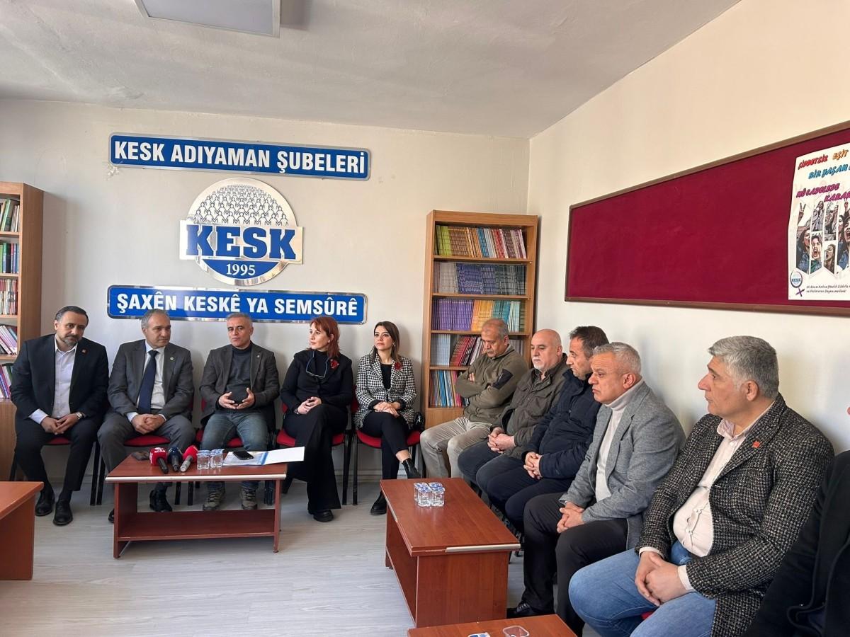 Eğitim-Sen’den CHP Heyetine: Adıyaman’da Eğitim Sorunları Sürüyor