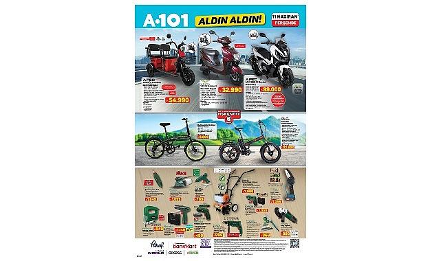 11 Haziran'da A101'de Elektrikli Mobilite Dikkat Çekiyor