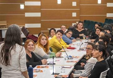 Bornova'da “Kadınların İnsan Hakları" için güçlü adım