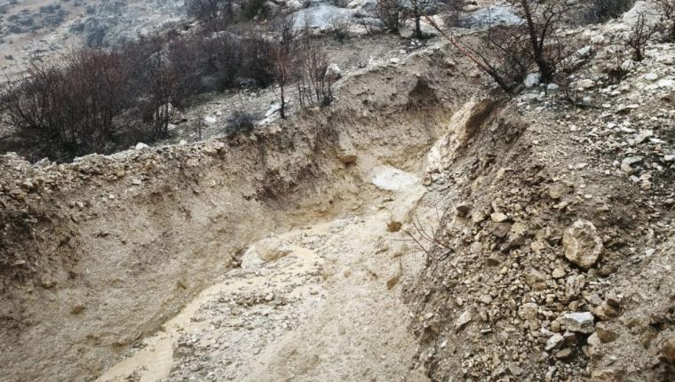Adıyaman Tut’ta heyelan tehlikesi: Vatandaşlar tahliye edildi