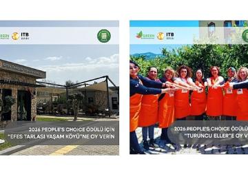 İzmir'in üç güçlü sürdürülebilir turizm hikâyesi “Halkın Seçimi" finalinde