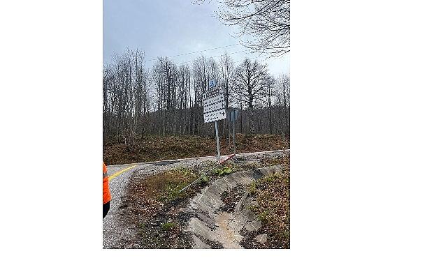 Kartepe zirve yolu Büyükşehir'in kontrolünde