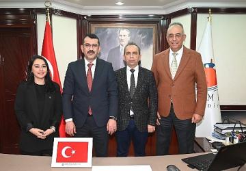 Tabakoğlu'ndan Başkan Topaloğlu'na ziyaret