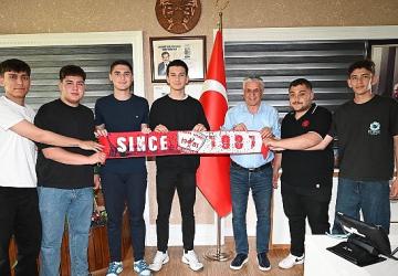 Yalçın'dan Başkan Topaloğlu'na ziyaret