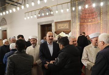 Vali Akın ve Başkan Altay Regaip Kandilinde Konyalılarla Buluştu