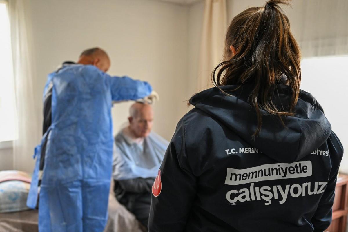 Mersin Büyükşehir Evde Sağlıkla Değerli Yaşam Sunuyor