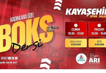 Nevşehir'de Kadınlara Özel Boks Dersleri Başlıyor